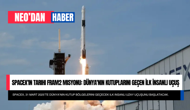 SpaceX’in Tarihi Fram2 Misyonu: Dünya’nın Kutuplarını Geçen İlk İnsanlı Uçuş
