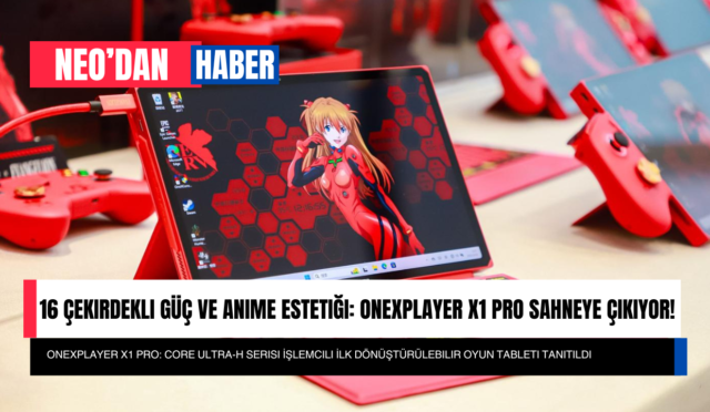 16 Çekirdekli Güç ve Anime Estetiği: OneXPlayer X1 Pro Sahneye Çıkıyor!