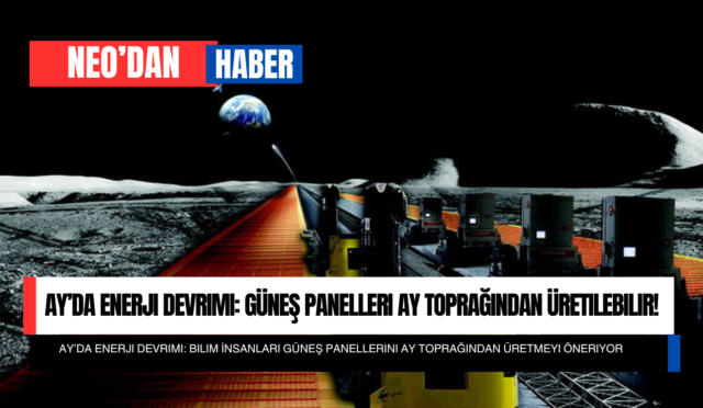 Ay’da Enerji Devrimi: Güneş Panelleri Ay Toprağından Üretilebilir!